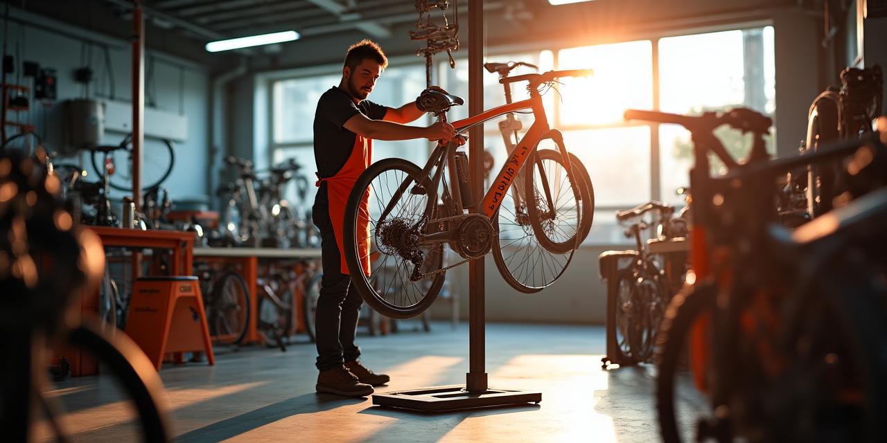 Officina meccanica professionale per e-bike a Roma